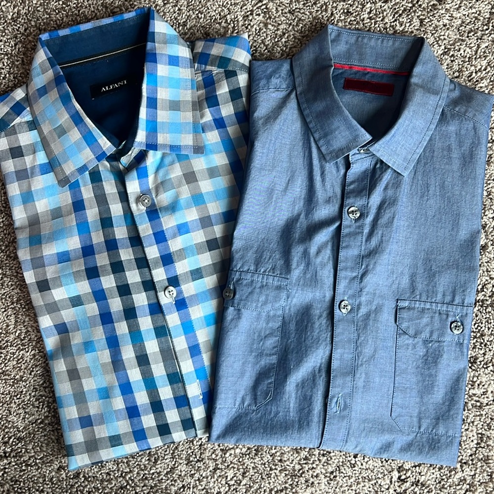 Alfani button downs
